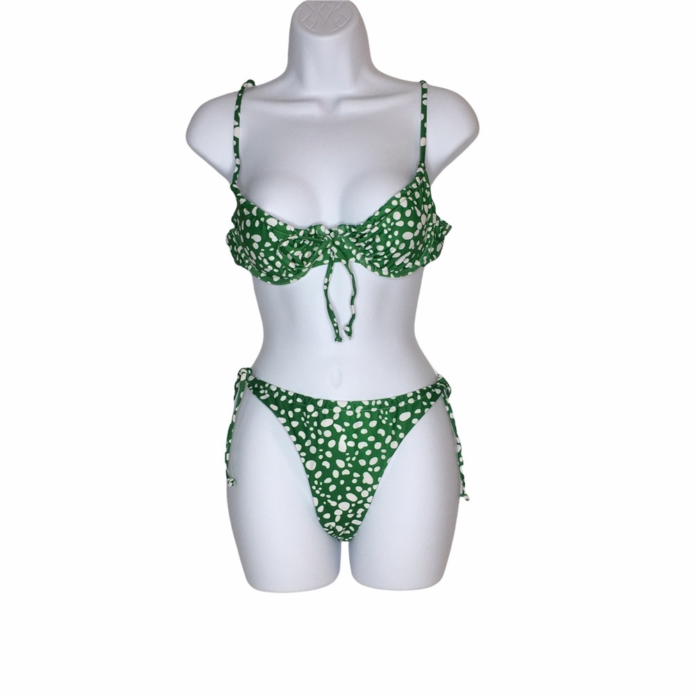 SHEIN Polka Dot String Bikini Sz M